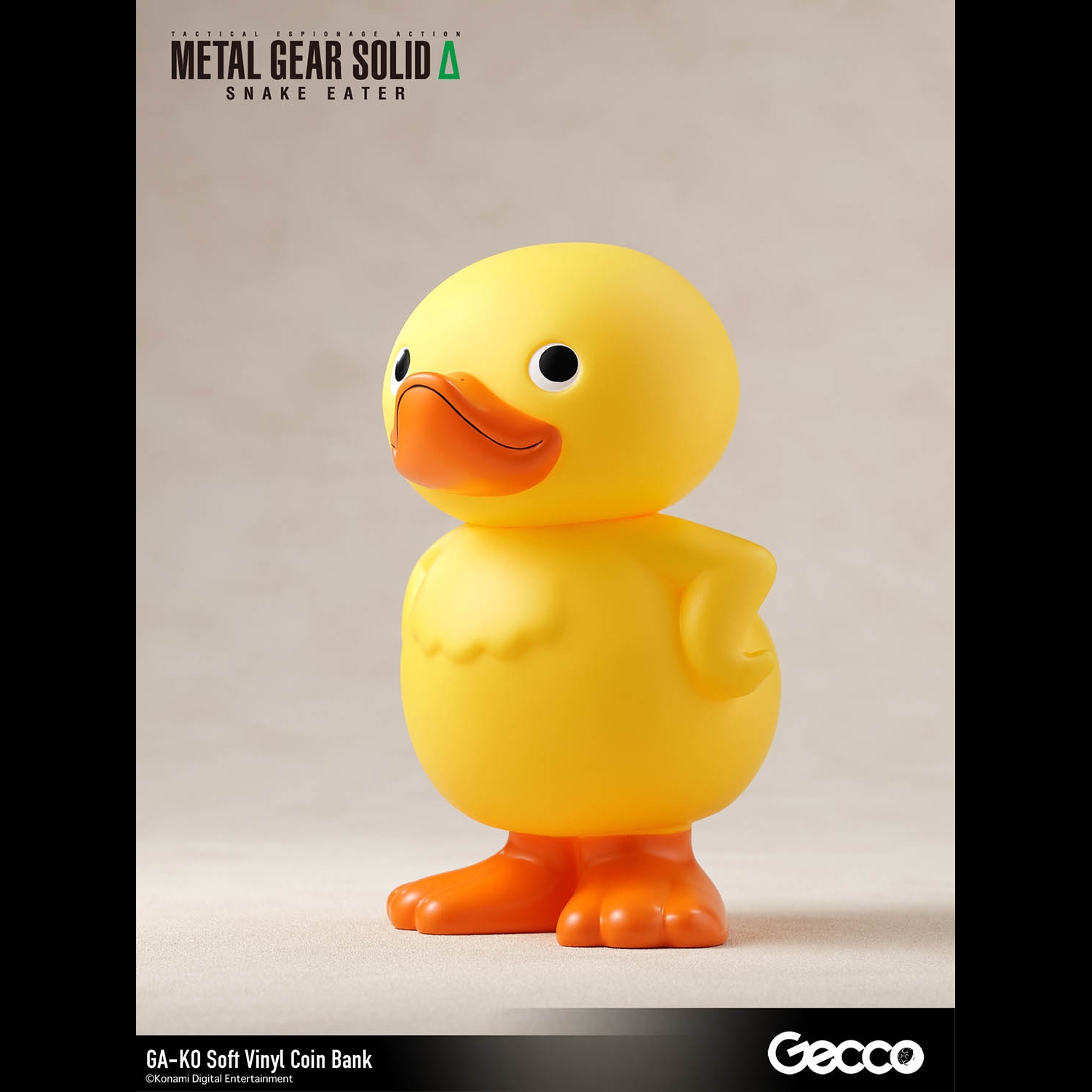 METAL GEAR SOLID Δ: SNAKE EATER, GA-KO Soft Vinyl Coin Bank